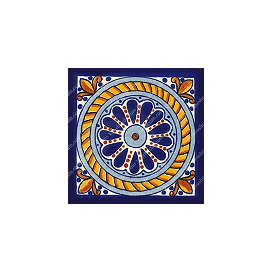 کاشی سنتی طرح مکزیکی کد: 1390