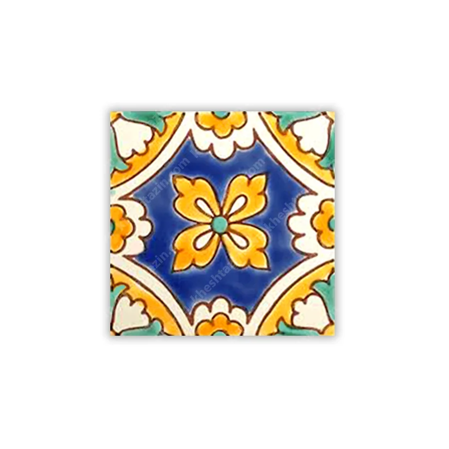 سرامیک  طرح گل آذین لاجورد