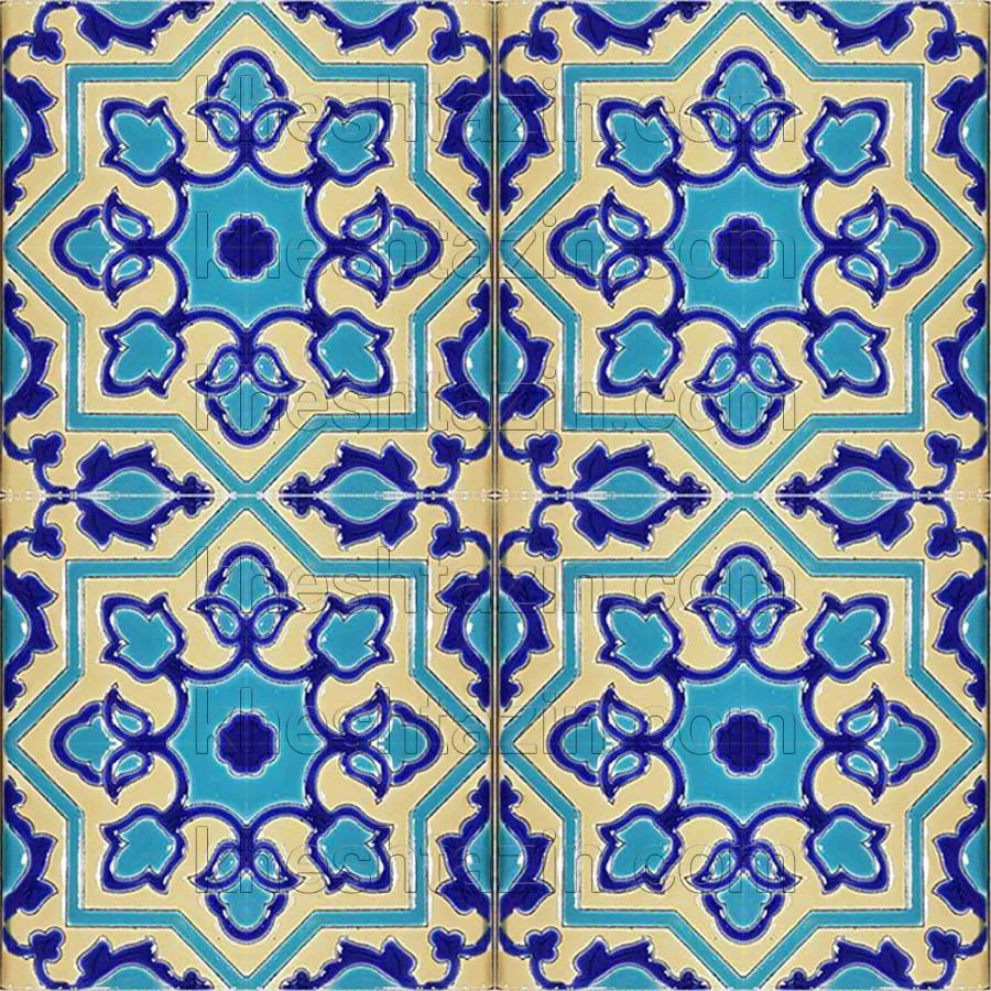 کاشی هفت رنگ دیواری کد: TP-120 - تصویر 3