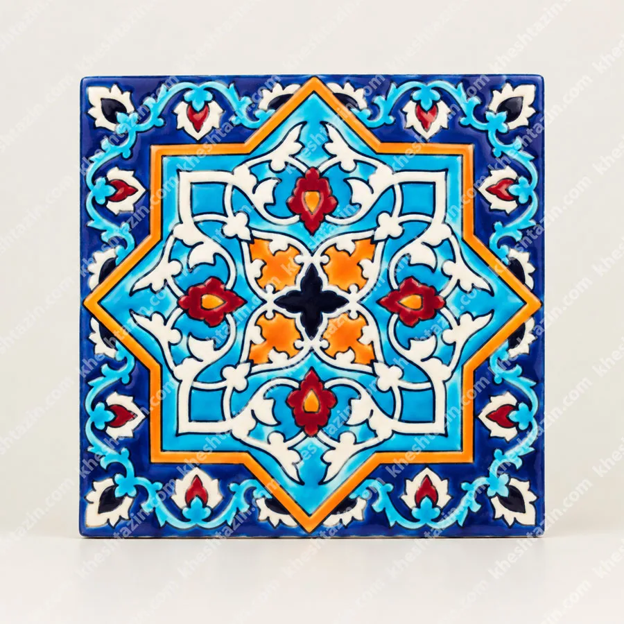 کاشی هفت‌رنگ مدل «نجمه سلطانی»