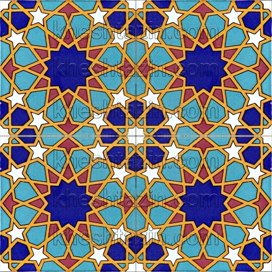 کاشی هفت رنگ دیواری کد: GP-202