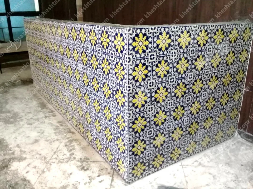 کاشی طرح شمسه و لاجورد - تصویر 4