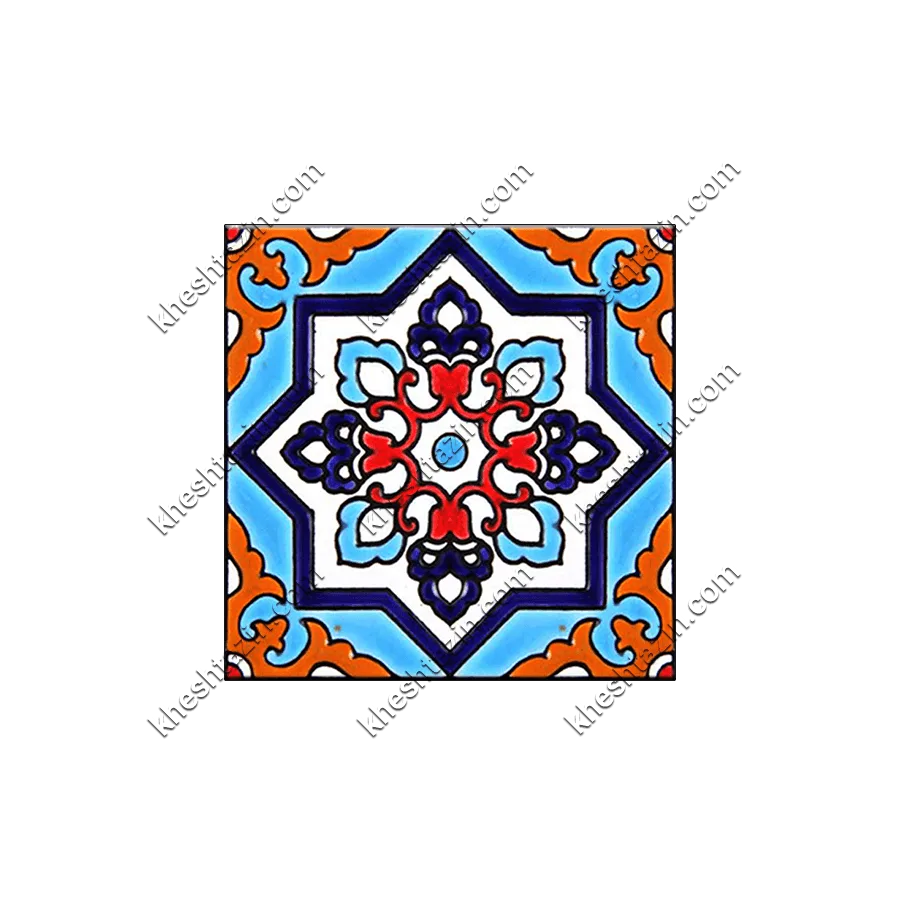 کاشی هفت رنگ دیواری کد: TP-142