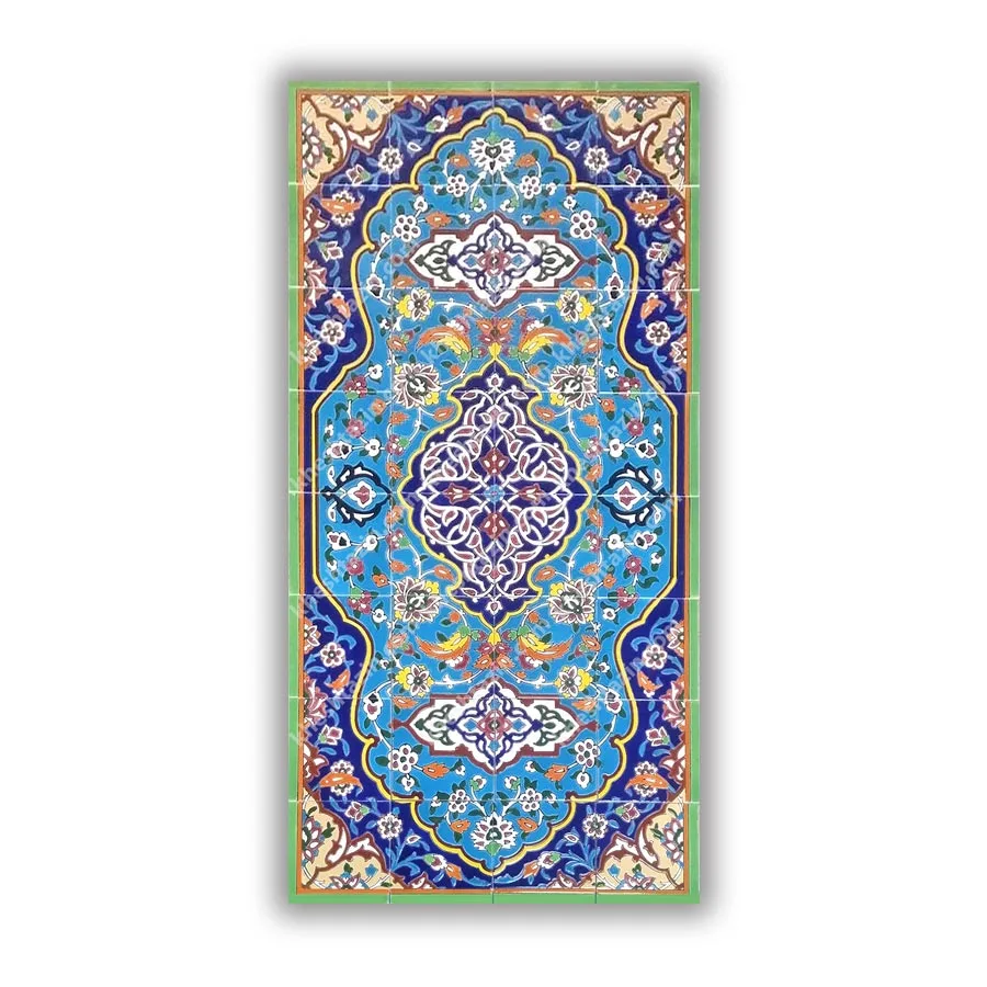 کاشی هفت رنگ طرح قالیچه-2
