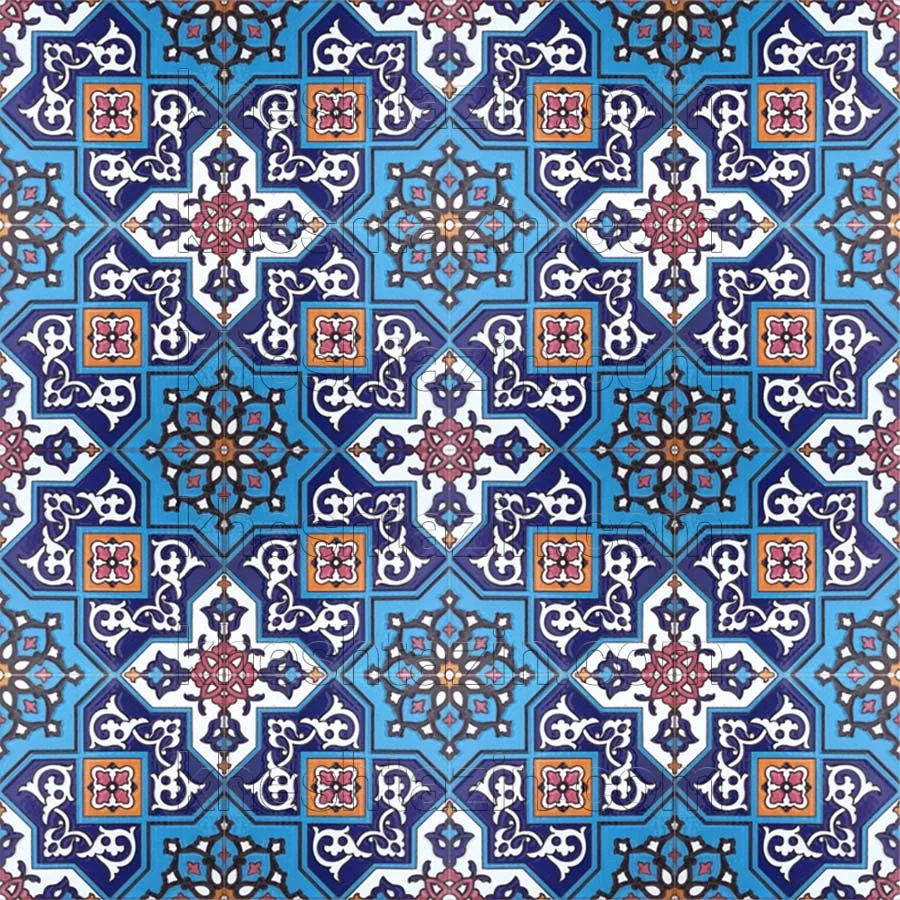 کاشی هفت رنگ  دیواری کد: GP-206 - تصویر 4