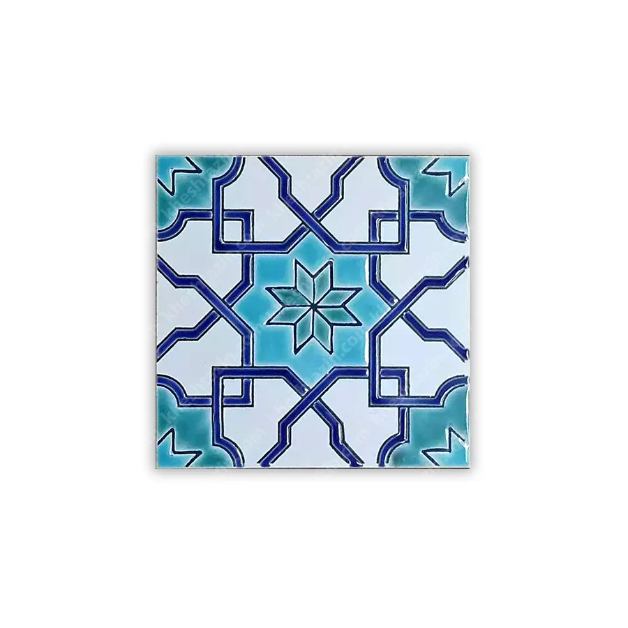کاشی هفت رنگ دیواری کد: 1551