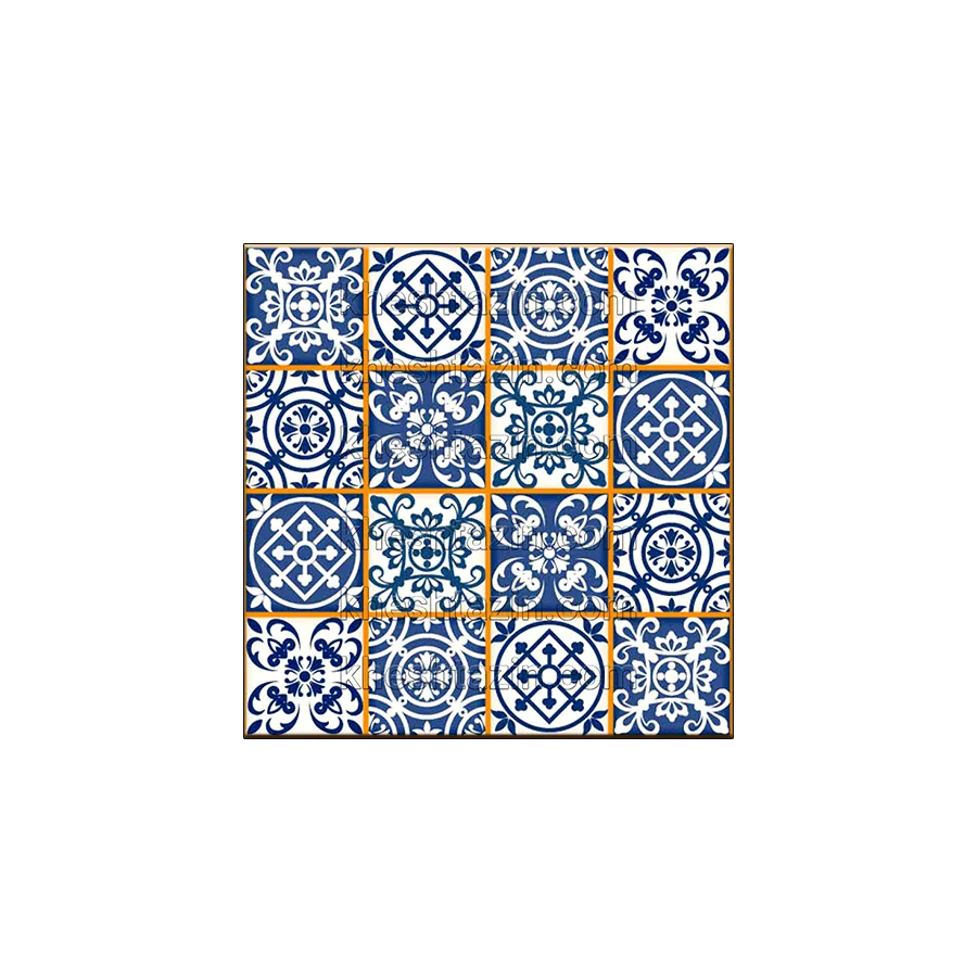 کاشی هفت رنگ دیواری کد: MP-11