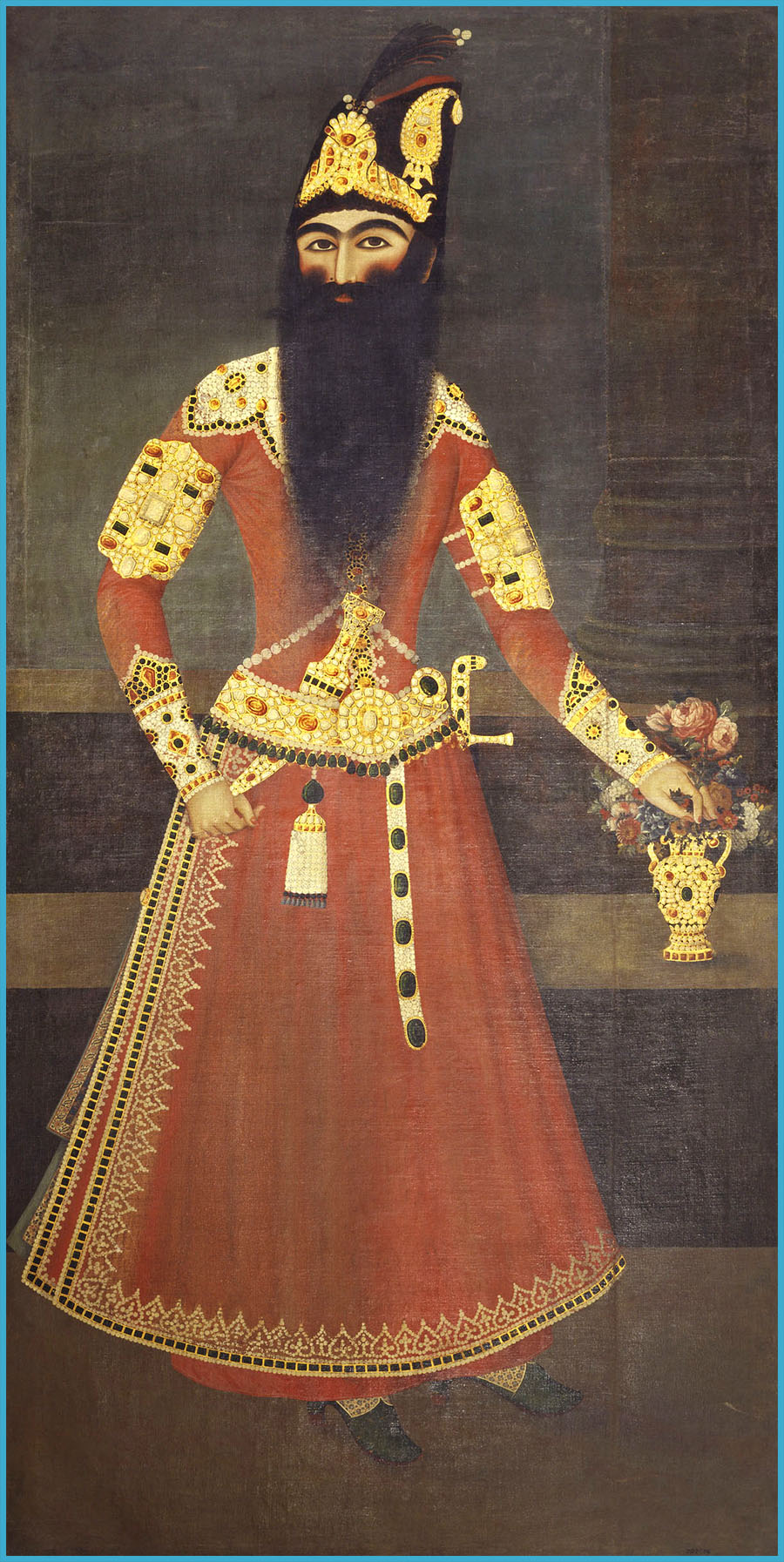 نقاشی عبدالله خان از فتحعلی شاه