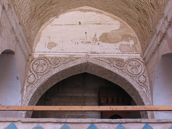 طاق نزدیک محراب در مسجد جامع نایین