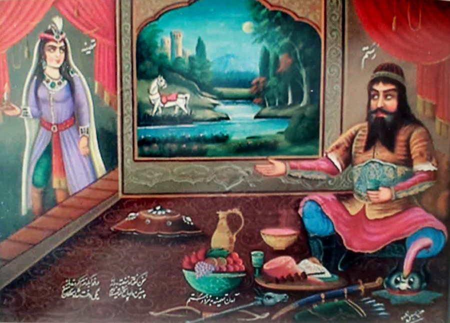 تهمینه و رستم