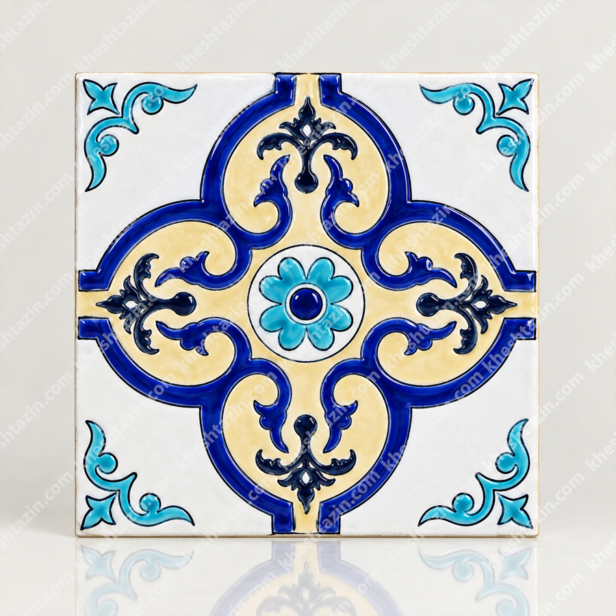 کاشی هفت رنگ طرح نگار