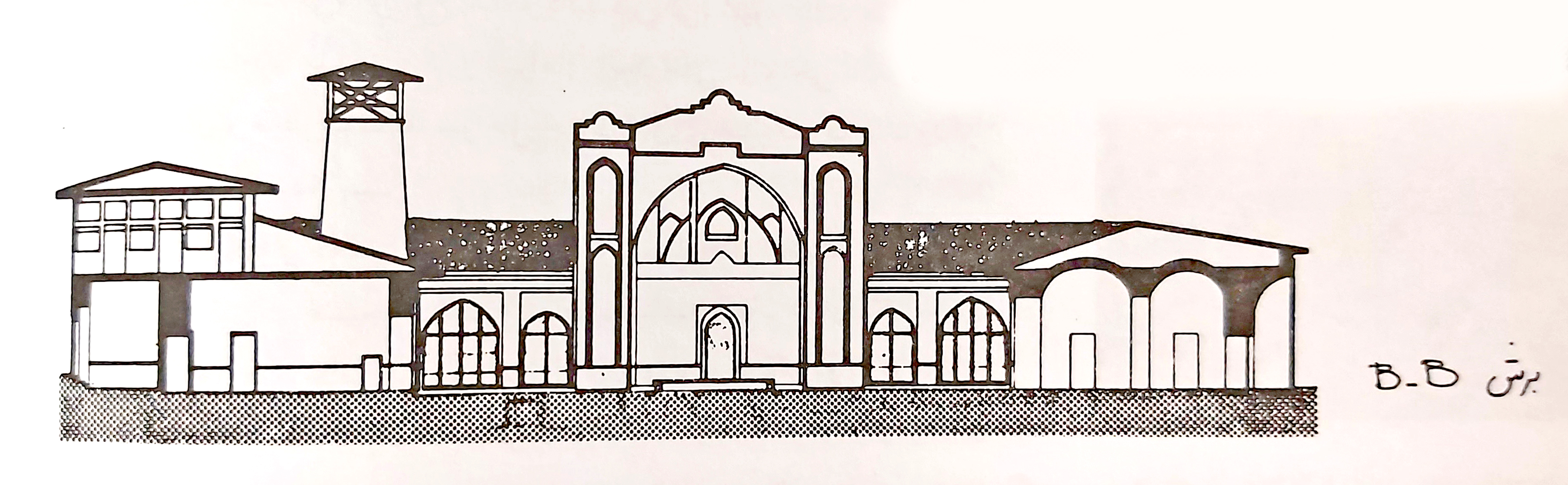 برش مسجد جامع گرگان